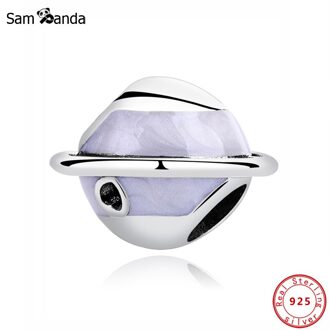 Originele 100% 925 Sterling Zilver Charm Bead Planeet Van Liefde Charms Christmas Fit Armbanden Diy Vrouwen Sieraden