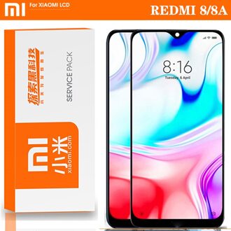 Originele 6.22 ''Ips Display Met Frame Voor Xiaomi Redmi 8A Lcd Touch Screen Digitizer Vergadering Voor Xiaomi Redmi 8 reparatie Onderdelen 8A nee kader