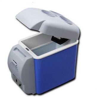 Originele 7.5L Mini Auto Koelkast Multifunctionele Dual-Mode Koeler Warmer Temperatuurregeling Vehicular Koelkast Home Reizen Gebruik