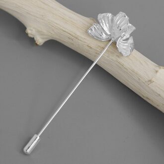 Originele 925 Sterling Zilver Klaprozen Bloem Broches Fijne Sieraden Voor Vrouwen Natuurlijke Trendy Leuke Broche Party