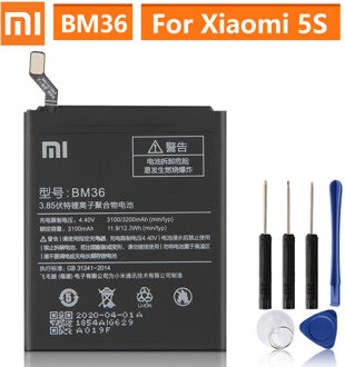 Originele Batterij BM47 Voor Xiaomi Redmi 3 3S 3X 4X Redmi3 Pro Redmi Opmerking 4 4X Pro BN41 Xiaomi 9 M9 Mi9 BM3L Mi5s Mi 5S BM36 BM36-Mi5S
