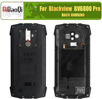 Originele batterij case Beschermende Battery Case Back Cover + Luidspreker + Vingerafdruk Voor 5.7 inch Blackview BV6800 Pro