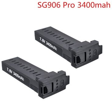 Originele Batterij Voor SG906 Pro Gps Rc Drone Accessoires 7.4V 2800Mah 3400Mah Lipo Batterij Voor SG906 Gps 5G Wifi Pfv Drone Blauw