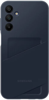 Originele Card Slot Cover voor de Galaxy A15 (5G/4G) - Blue / Black Meerkleurig