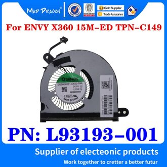 Originele Cpu Koelventilator Video Gpu Koelventilator Links Rechts Fan Voor Hp Envy X360 15M-ED TPN-C149 Fan L93193-001 l93194-001