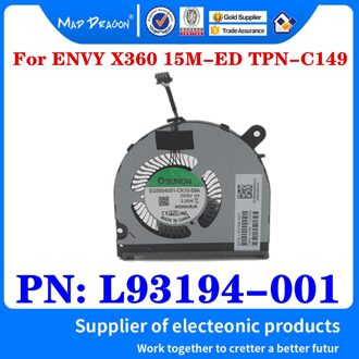 Originele Cpu Koelventilator Video Gpu Koelventilator Links Rechts Fan Voor Hp Envy X360 15M-ED TPN-C149 Fan L93193-001 l93194-001