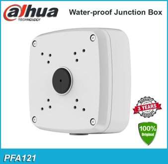 Originele Dahua PFA121 Aluminium Metalen IP66 Water-Proof Wit Junction Box