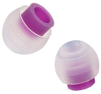 Originele Dunu Spinfit CP100 CP800 In-Ear Gepatenteerde Siliconen Oortelefoon Oordopje 1 Paar (2 Stuks) L-CP100