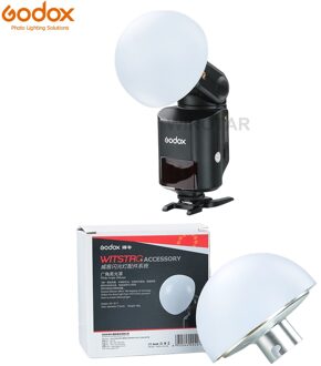 Originele Godox AD-S17 180 Graden Groothoek Soft Focus Shade Diffuser voor Speedlite Flash AD180 AD360 AD360 II