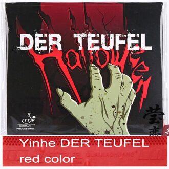 Originele Guai Jiao Huang Der Terfel Tafeltennis Rubber Lange Puistjes Ox Geen Spons Def Om Off Tafeltennis Racket ping Pong Gam geel