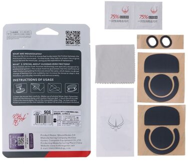 Originele Hotline Games Mouse Skates Side Stickers Zweet Slip Pads Anti-Slip Grip Tape Voor Logitech G Pro X superlight M5TB 3