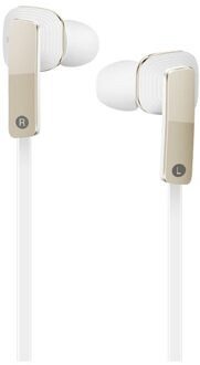 Originele Huawei Honor AM175 Oortelefoon Dynamische Balanced Armature Dual Unit Oortelefoon met Microfoon In-Ear wit