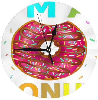 Originele Im Een Donut Halloween Kostuums Kids Horloges Muur Decor Kamer Wandklok Flip Klok Led Tafel Klok