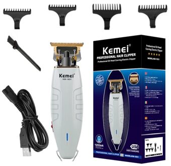 Originele Krachtige Kan Nul Gapped Haar Trimmer Pro Elektrische Baard Trimmer Voor Mannen Oplaadbare Tondeuse Kapper Cordless origineel doos