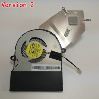 Originele Laptop Heatsink Cooling Fan Voor Acer Aspire E5-511 E5-511G E5-511P E5-521 E5-521G E5-531 E5-531G E5-531P V3-472 G Version 2