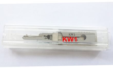 Originele Lishi KW1 2 In 1 5 Pin Voor Deursloten Lock Pick Set Tool Professionele Slotenmaker Gereedschap