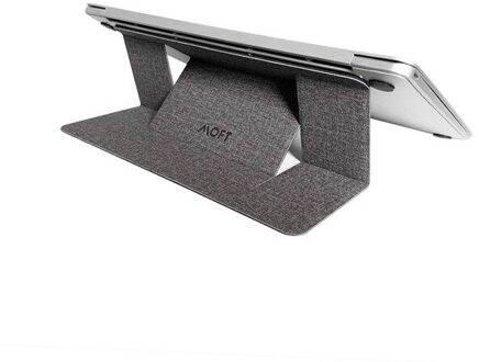 Originele Moft Onzichtbare Slanke Laptop Stand Adhesive Herbruikbare Verstelbare Perfecte Kijkhoeken Compatibel Met Laptop Tot 15.6" Denim grijs