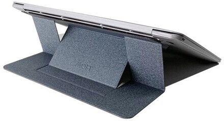 Originele Moft Onzichtbare Slanke Laptop Stand Adhesive Herbruikbare Verstelbare Perfecte Kijkhoeken Compatibel Met Laptop Tot 15.6" Grijs