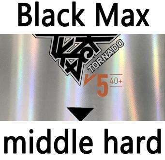Originele Pips-In reactor tornado V5 40 + tafeltennis rubber met spons Tenis De Mesa zwart MAX