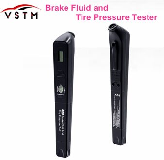 Originele Remvloeistof & Bandenspanning 2in1 Vloeistof Tester Auto Diagnostic Tools 5 Leds Remvloeistof Testen Tools