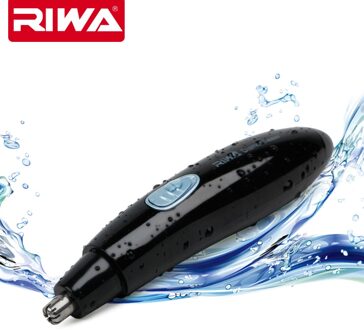 Originele Riwa Nose Trimmer Tondeuse Goede Oor Schoner Volwassen Veiligheid Batterij Nose Clipper Wasbare Razor voor de Neus