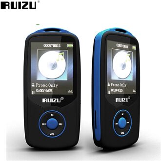 Originele RUIZU X06 4 GB Bluetooth Sport MP3 Speler 1.8 Inch Scherm Lossless Recorder Muziekspeler Ondersteuning FM e-book rood