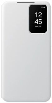 Originele S View Cover voor de Galaxy S24 Plus - White Wit