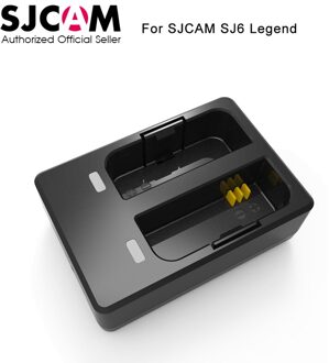 Originele SJCAM Accessoires Travel Bureauhouder Dual Slot Batterij Lader voor SJCAM SJ6 Legend Sport Actie Camera