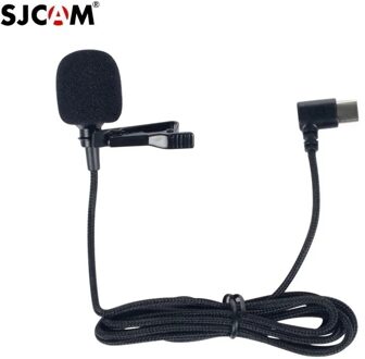 Originele SJCAM Serie Accessoires Externe Microfoon met Clip Type C voor SJ9/SJ8 Pro/Plus/C200 Pro/A10 Actie Camera
