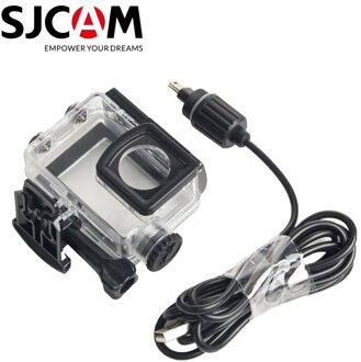 Originele Sjcam SJ6 Legend Accessoires Motorfiets Waterdichte Case Behuizing Met Usb Kabel Voor Sjcam SJ6 Legned Actie Camera