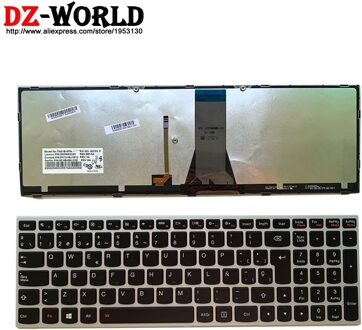 Originele Spanje Laptop Verlicht toetsenbord voor Lenovo Z51-70 Ideapad 500-15ISK serie 5N20H03520 5N20H03456