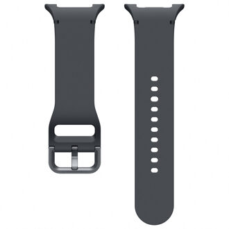 Originele Sport Band voor de Samsung Galaxy Watch 8 (40/44mm) / Classic (46mm) - S/M - Graphite Grijs - 44mm