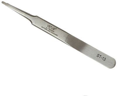 Originele ST 5 stks vatus Pincet antistatische Pincet voor Wimper Extensions Rvs ST-10/11/12/13/14/15/16/17 Pincet ST13