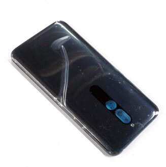 Originele Terug Batterij Cover Voor Xiaomi Redmi 8 Terug Behuizing Cover Case Met Adhensive Vervangende Onderdelen grijs