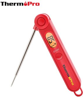 Originele Thermopro TP03A Ultra Snelle Digitale Instant Lezen Voedsel Koken Vlees Thermometer Met 11 Cm Rvs Probe