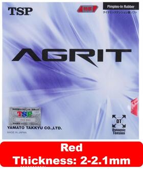 Originele Tsp Agrit Speed Tafeltennis Rubber Pips In Met Ping Pong Sponge Tenis De Mesa Accesorios Mesa 20016 rood