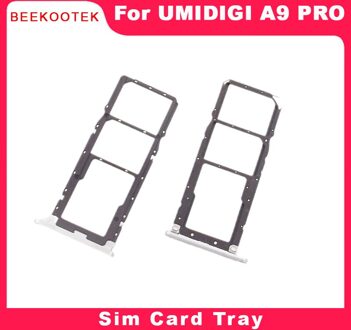 Originele Umidigi A9 Pro Kaart Lade Sim Card Tray Sim Card Slot Houder Repalcement Voor Umidigi A9 pro Smartphone