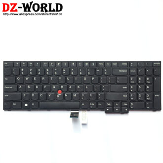 Originele US Engels Toetsenbord voor Lenovo Thinkpad E570 E570C E575 Teclado 01AX200 01AX120 01AX160 SN20K93368