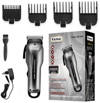 Originele Verstelbare Blade Oplaadbare Tondeuse Elektrische Hoofd Power Baard Trimmer Mannen Tondeuse Met 2000Mah Batterij origineel doos