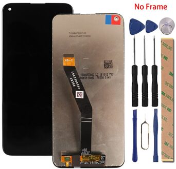 Originele Vervanging Voor Huawei P40 Lite E Lcd Display Digitizer Glass Panel Voor Huawei Y7P Lcd Display Accessoire Onderdelen LCD nee kader