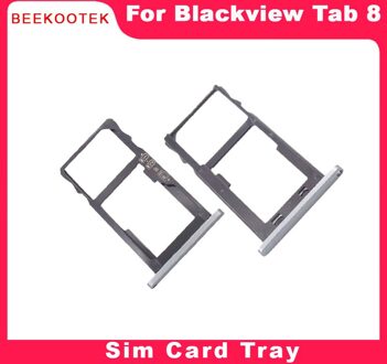 Originele Voor Blackview Tab 8 Sim-kaart Houder Lade Slot Vervanging Deel Voor Blackview Tab 8 Sim-kaart Slot Sd kaart Lade Adapter