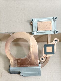 Originele Voor Hp 1000 2000 CQ45 450 250 Laptop Koeling Heatsink Met Ventilator 685087-001 enkel en alleen koper pipe