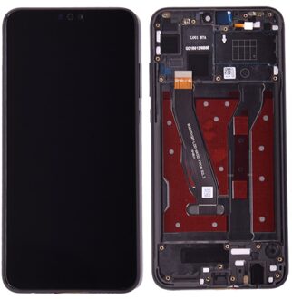 Originele Voor Huawei Honor 8X Lcd-scherm 6.5 Inch JSN-AL00 -L22 Touch Screen 10 Digitizer Vergadering Touch Frame zwart met kader