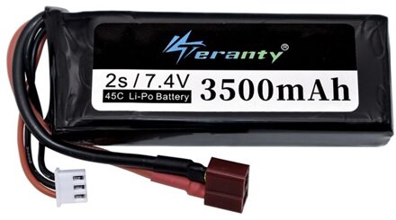 Originele Wltoys 144001 2S 7.4 V 3500Mah Oplaadbare Lipo Batterij En Een Oplader Voor Wltoys 1/14 144001 Rc auto Boot Lipo Batterij 1stk