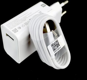 Originele Xiaomi Fast Charger QC3.0 Quick Reizen Muur Turbo Lading Power Adapter Mi 11T 10 9 6 poco X3 F2 F1 A3 Note 9 8 33W Charge Kit