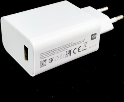 Originele Xiaomi Fast Charger QC3.0 Quick Reizen Muur Turbo Lading Power Adapter Mi 11T 10 9 6 poco X3 F2 F1 A3 Note 9 8 enkel en alleen 27W plug