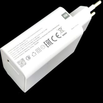 Originele Xiaomi Fast Charger QC3.0 Quick Reizen Muur Turbo Lading Power Adapter Mi 11T 10 9 6 poco X3 F2 F1 A3 Note 9 8 enkel en alleen 33W plug