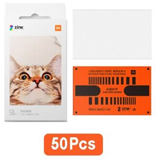 Originele Xiaomi Mijia Pocket Printer Papier Voor Photo Printer 300Dpi Draagbare Foto Mini Pocket Photo Printer Alleen Pape Papier 50stk