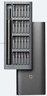Originele Xiaomi Mijia Wiha 24 In 1 Precisie Schroevendraaier Kit 60HRC Magnetische Bits Reparatie Tools Alluminum Doos Schroevendraaier Set