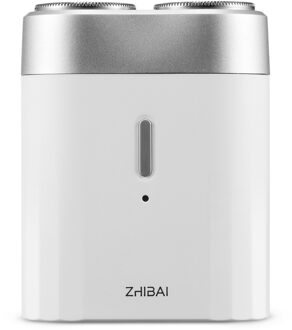 Originele Xiaomi Zhibai Mini Elektrische Scheerapparaat Nat En Droog Waterdichte Usb Type-C Chargable Baard Trimmer Scheren Scheermes Mini body wit